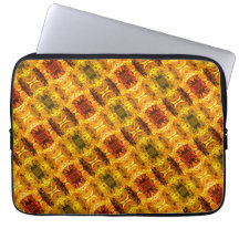 Rödaktig gult biet och alstrande former