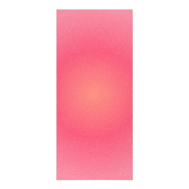 Rödaktig Rosa Glittergradient Reklamkort (Framsidan)