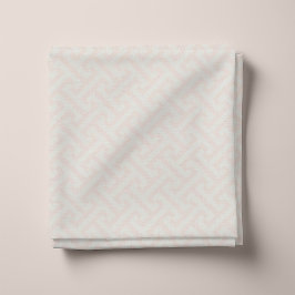 Rödaktig Rosa Grekisk Nyckel Mönster Tyg