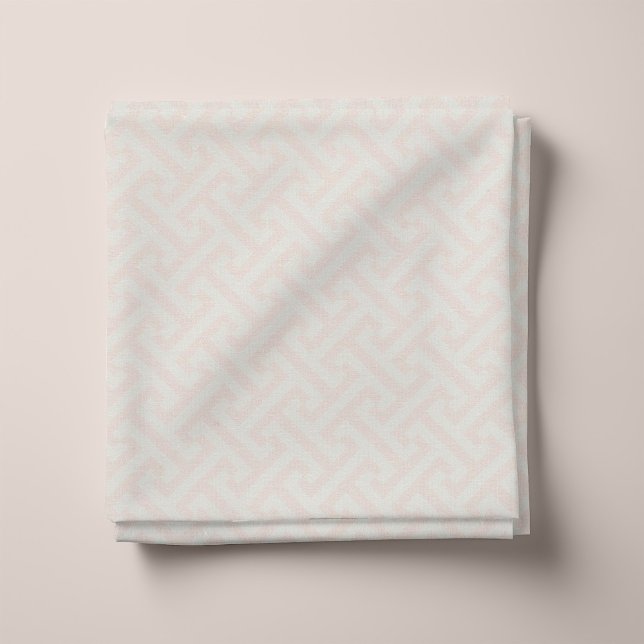 Rödaktig Rosa Grekisk Nyckel Mönster Tyg (Skapare uppladdad)