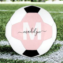 Rödaktig Rosa Namn Monogram