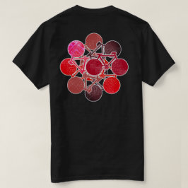 rödaktiga cyklar . cykling / coola tee shirt
