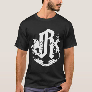 Rodam grundläggande Svart-T T-shirt