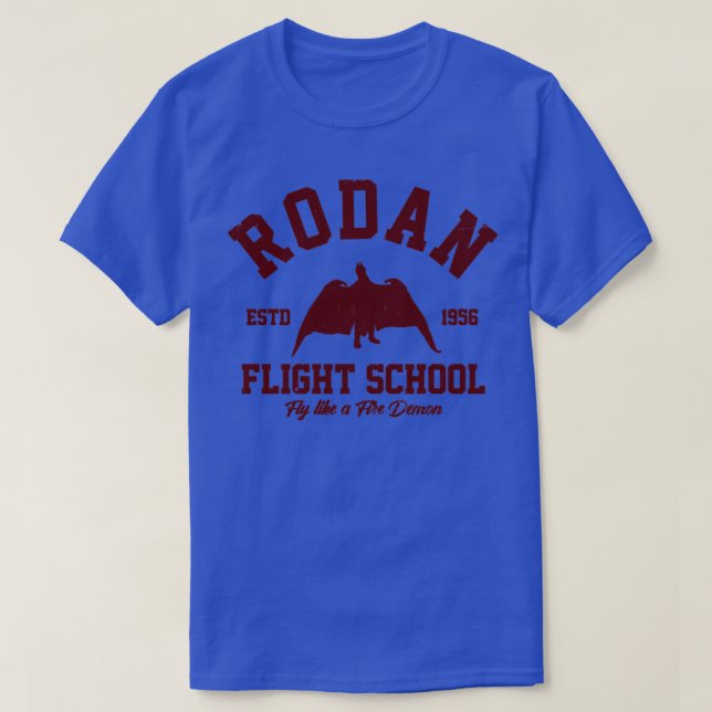 RODAN FLIGHT SCHOOOL T SHIRT (Design framsida)