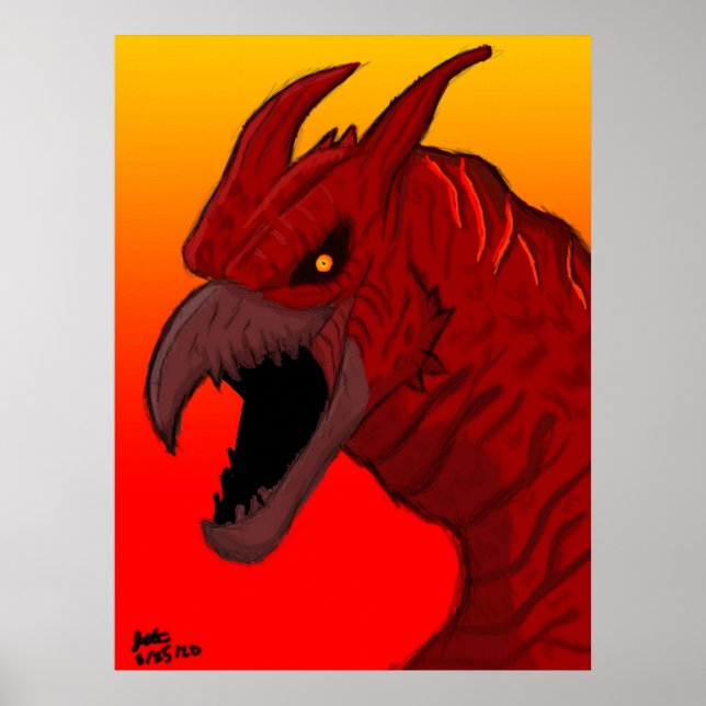 Rodan Poster (Framsidan)