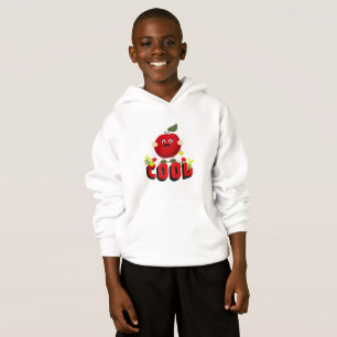 Rödäpple av coola t shirt
