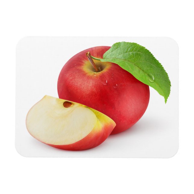 Rödäpple Magnet (Horisontell)