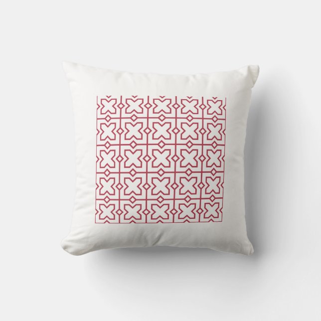 Rödarabisk design Ramadan Decor Kudde (Framsida)