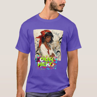 Rödbandana flickmusikkonsert Vår hjälte T Shirt