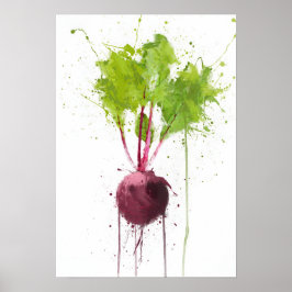 Rödbetor Poster