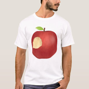 Rödbitet äpple t shirt