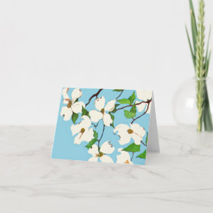 rödblommor anteckningskort