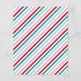 Rödboken för Mönster Rosa Red Grönt Papper