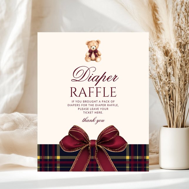Rödböld Nalle Play Raper raffle Poster (Skapare uppladdad)