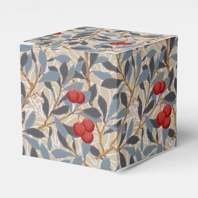 Rödbrödbärsträd, William Morris Presentaskar (Framsidan Sidan)
