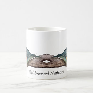 Rödbröst nuthatch White Coffee Mugg