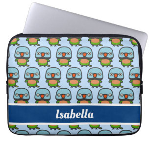 Rödbröstad parakeet laptop fodral