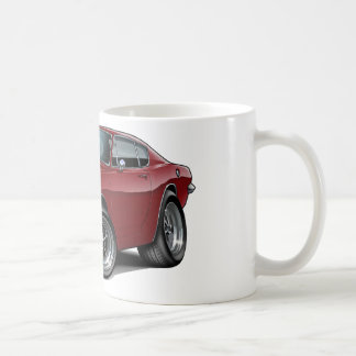 Rödbrun bil 1967-69 för Barracuda Kaffemugg