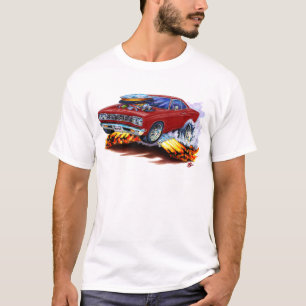 Rödbrun bil 1968-69 för Roadrunner Tee