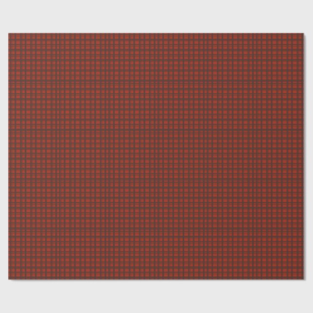 rödbrun karotröja presentpapper (Platt)