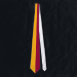 Rödbrun och för guld kluven färg slips<br><div class="desc">Denna produkt presenterar en enkel kluven färgdesign i en rödbrun och guld- färgintrig för klassiker.</div>