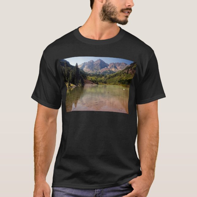 Rödbruna Klockor Tee Shirt (Framsida)