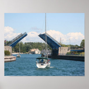 Rodd i Charlevoix, Michigan Poster
