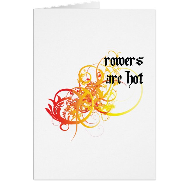 Roddare hoas hälsningskort (Framsidan)