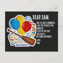 Roddarens Födelsedagsglädje: År-fantastisk Firande Vykort