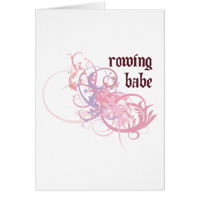 RoddBabe Hälsningskort (Framsidan)