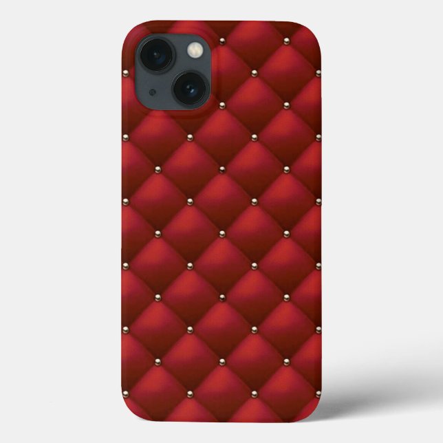 Röddiamantsutskrift Fodral-Mate iphone case (Baksida)