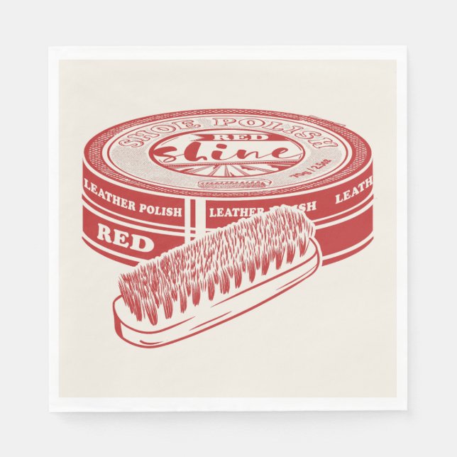 Röddocka Pappersservett (Framsidan)