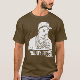 Roddy ricch White retro T Shirt