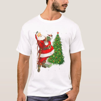Röde Tomte Röda Jul T Shirt