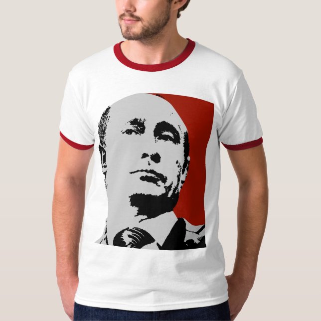 Röde Vladimir Putin Tröja (Framsida)