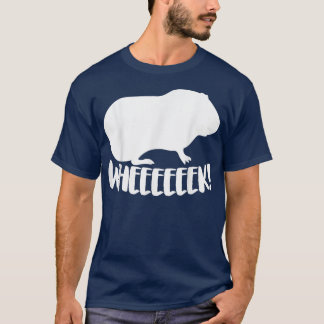 Rodent Cavies Cavy Lovers Guinea Pig Owners Wheeee T Shirt