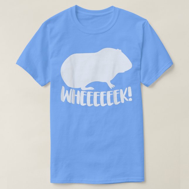 Rodent Cavies Cavy Lovers Guinea Pig Owners Wheeee T Shirt (Design framsida)