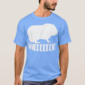 Rodent Cavies Cavy Lovers Guinea Pig Owners Wheeee T Shirt