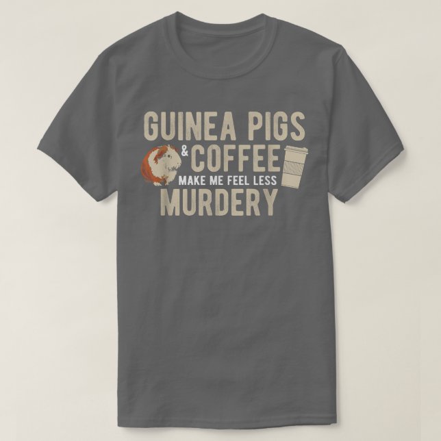 Rodent Guinea Gris T-Shirt (Design framsida)