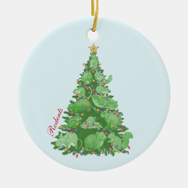 Rodent Julgran Ornament (Framsidan)