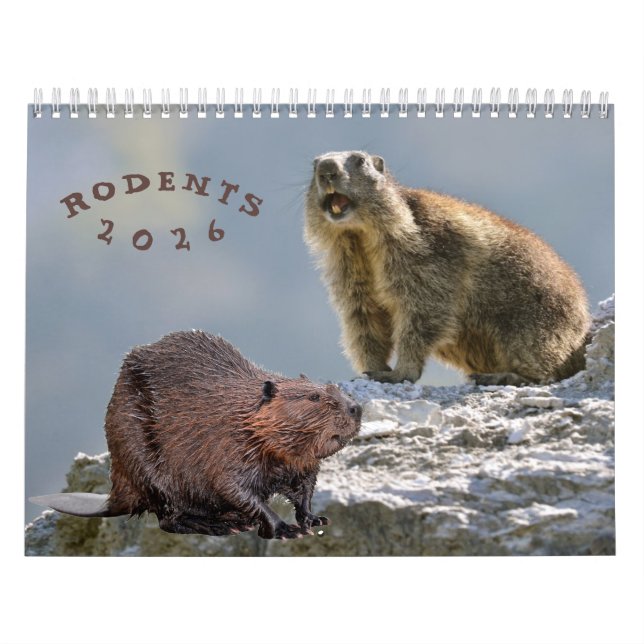 Rodents-kalender Kalender (Omslag)