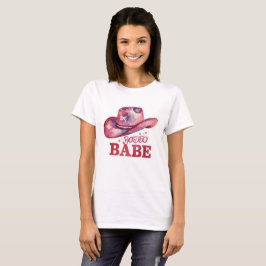 Rodeo Babe Texas T Shirt