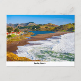 Rodeo Beach-vykort Vykort