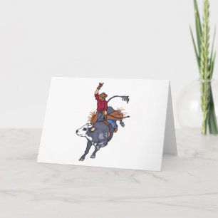 Rodeo Bull Rider Kort