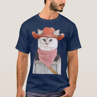 Rodeo Cat girl T Shirt