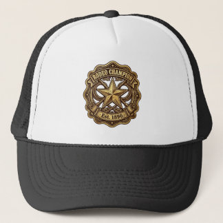 Rodeo Champion 1890 Badge Hat Keps