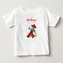 Rodeo cowboy med lassorep personlig namn