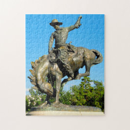 Rodeo Cowboy-staty Colorado. Pussel