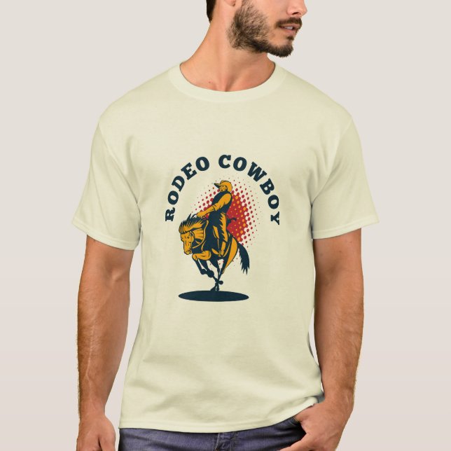 rodeo cowboy t shirt (Framsida)