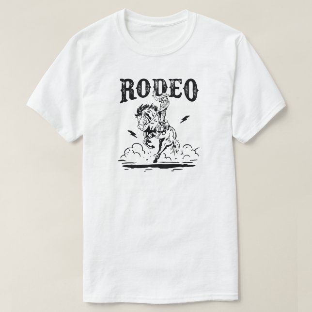 Rodeo Cowboy T Shirt (Design framsida)